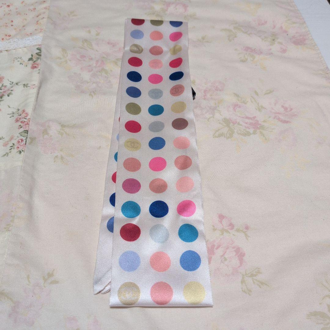 CHANEL ドット柄サテンスカーフノベルティ - メルカリ