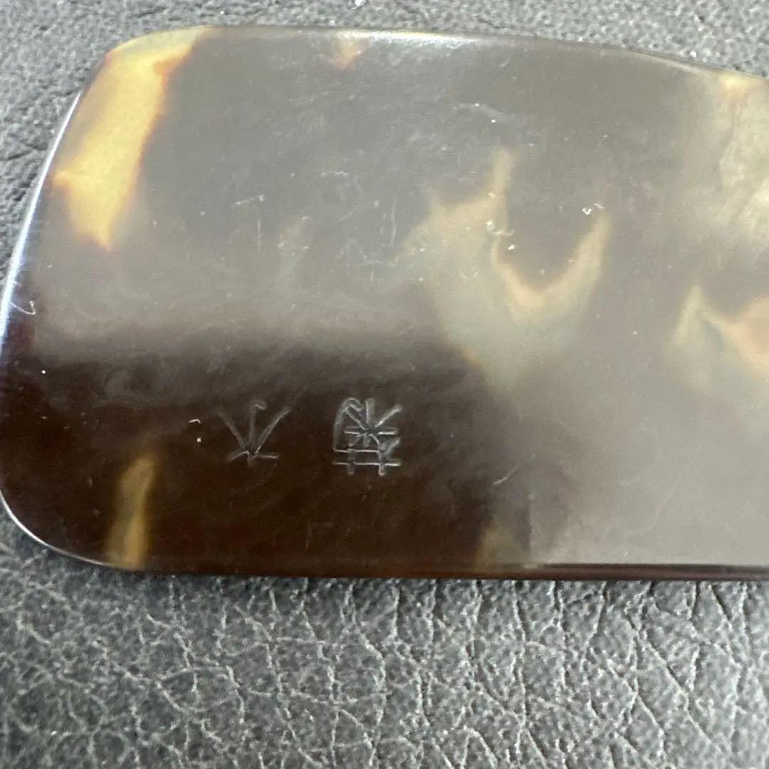 菊水本鼈甲 理容 櫛 コーム 本鼈甲 ベーク 菊水本鼈甲 理容 櫛 コーム 本