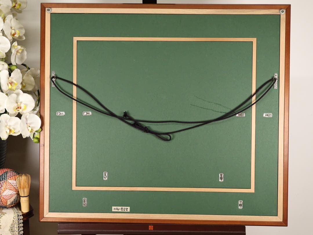 【模写】　鏑木清方　美人画　仁科一恵堂額　日本画　10号　BK150