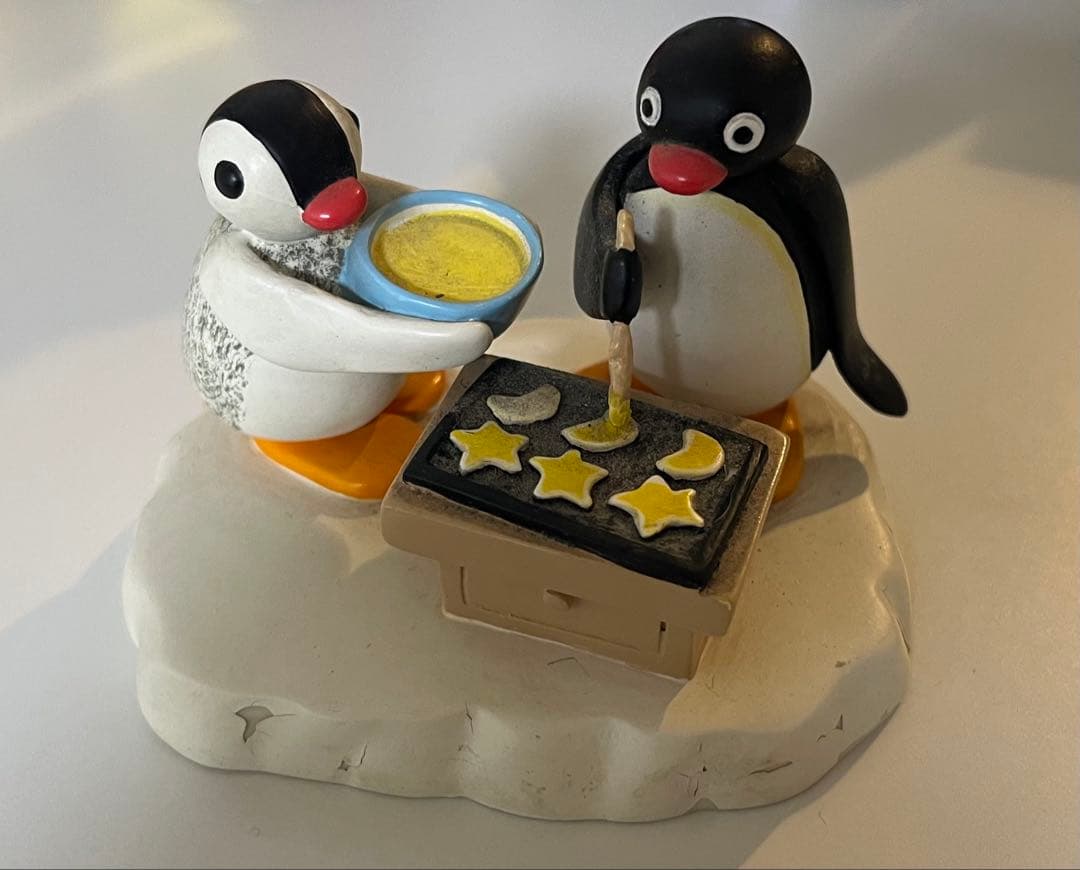 ピングー&ピンガ 希少レジン置物 - メルカリ