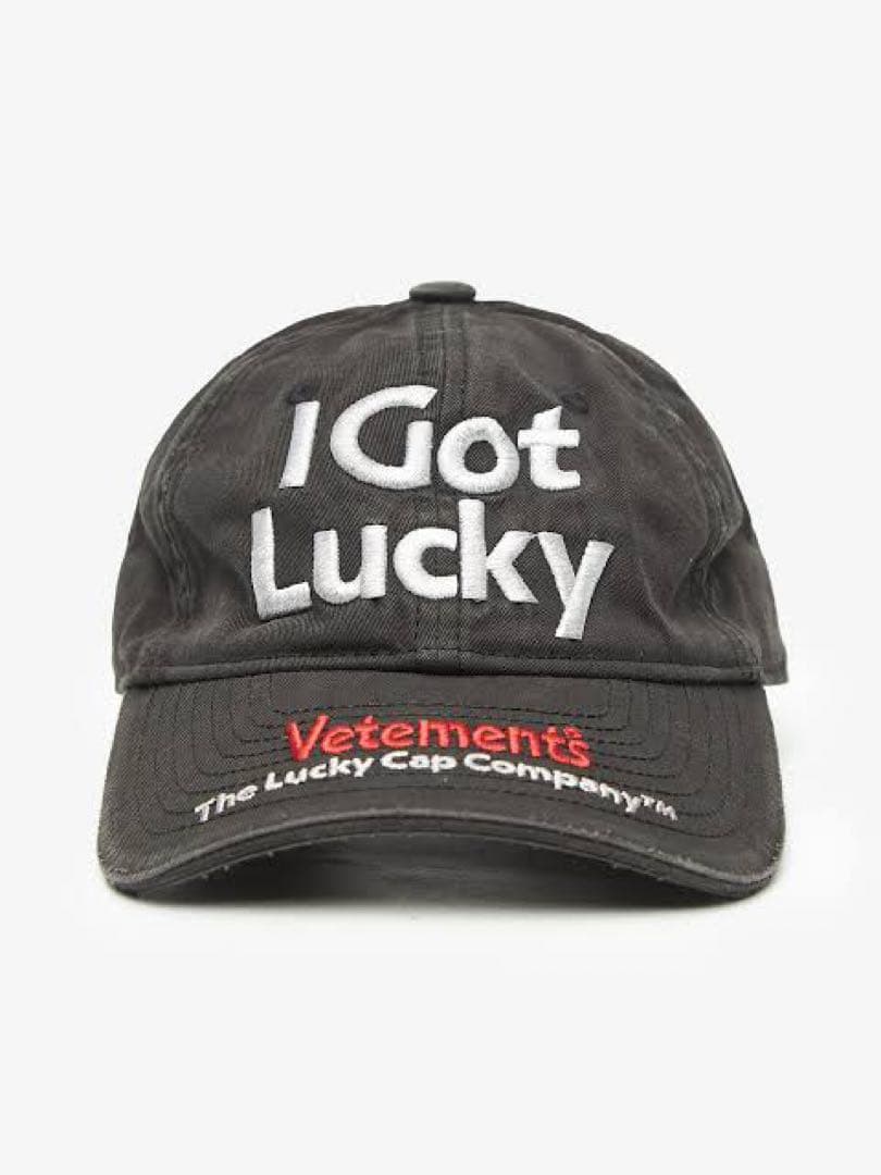 VETEMENTS ヴェトモン I GOT LUCKY 帽子 cap - メルカリ