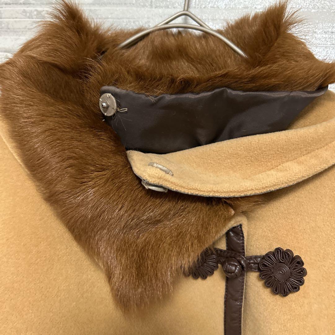 ヴィヴィアンタム ファー取外し可 高級ショートコート ベージュ - メルカリ