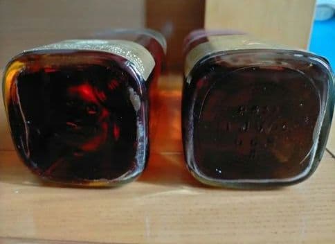 ジョニー・ウォーカー 1960年代 ブラック& レッドラベル 希少コルク