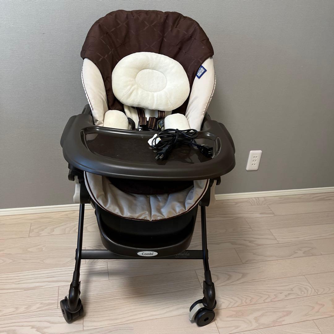 Combi ネムリラAT BEDi ハイローチェア 楽天市場】Combi コンビ ホワイトレーベル ネムリラ AUTO SWING BEDi