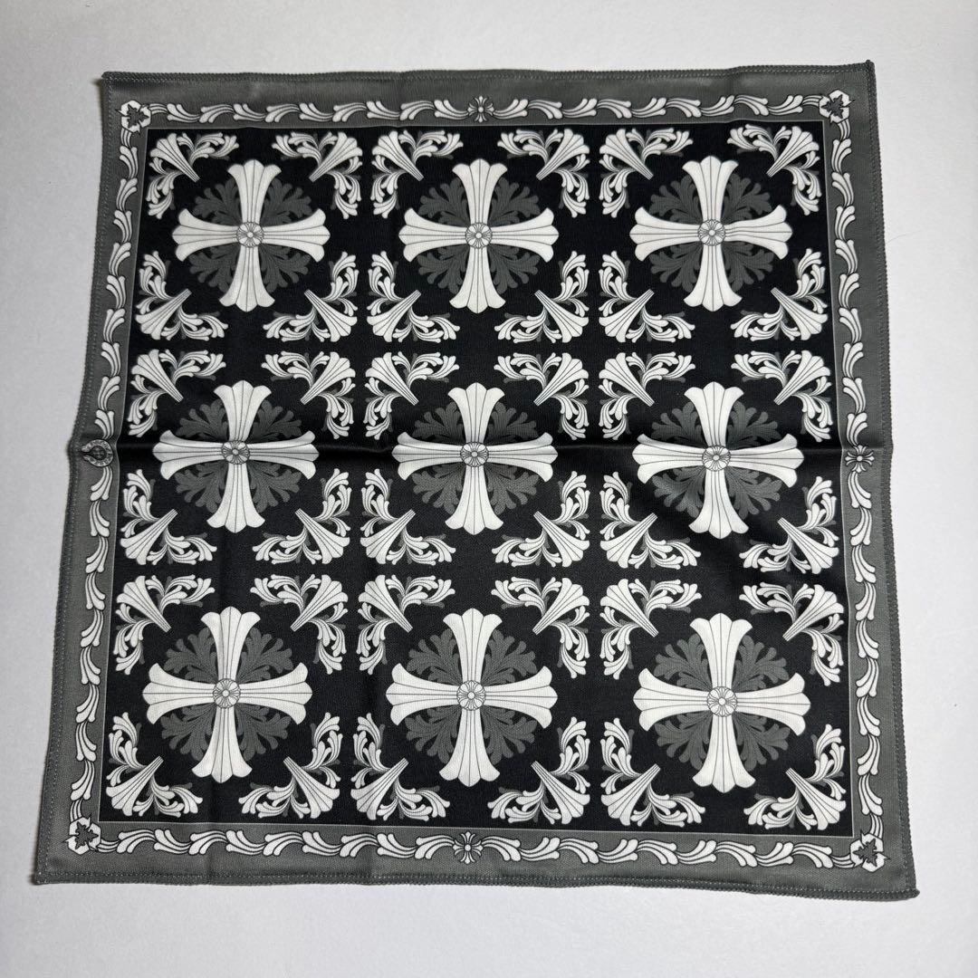 未使用品 クロムハーツ メガネ拭き バンダナ ハンカチ クロス - メルカリ