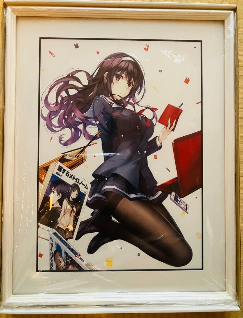 冴えない彼女の育てたかた プリモアート 複製原画 霞ヶ丘詩羽 - メルカリ