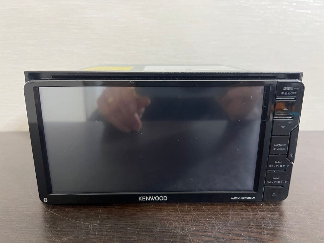 KENWOOD MDV-S706W カーナビ 地図データ2018年式 動作確認済