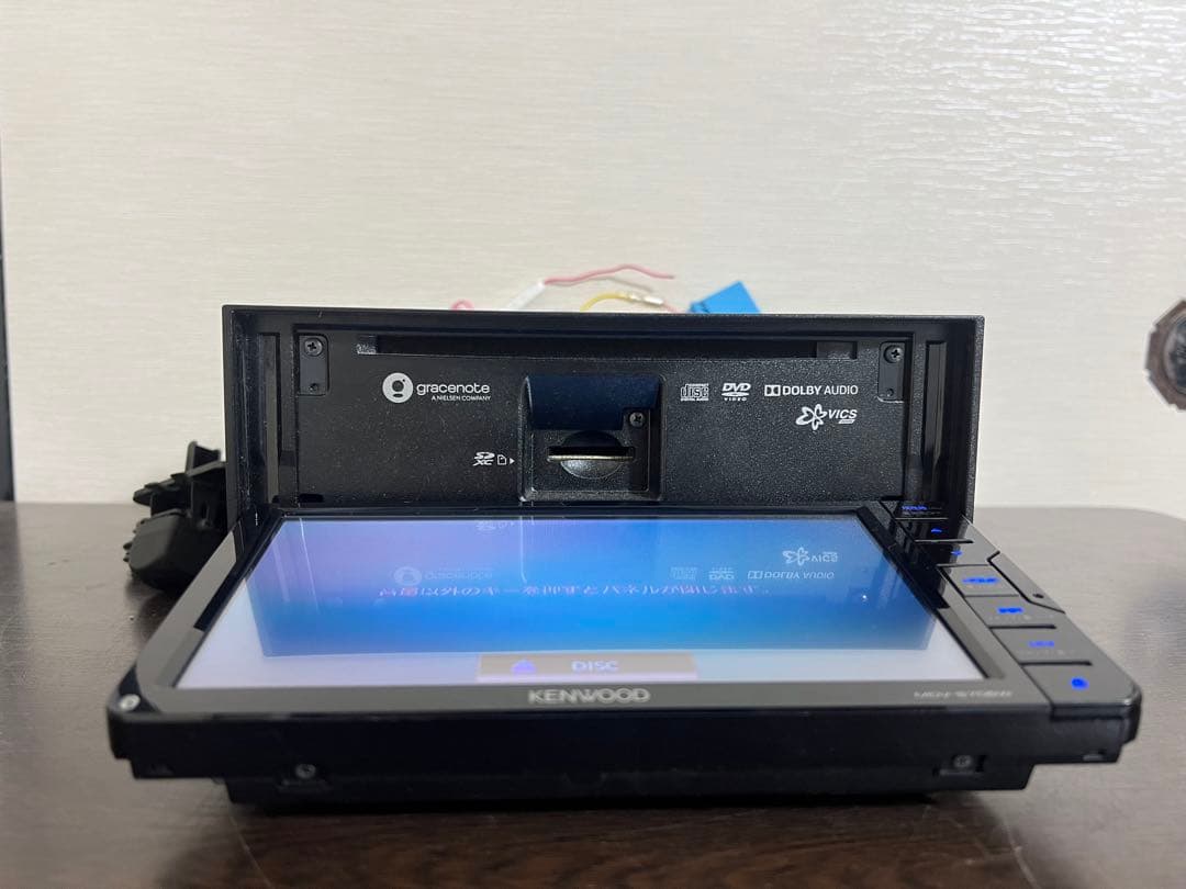KENWOOD MDV-S706W カーナビ 地図データ2018年式 動作確認済