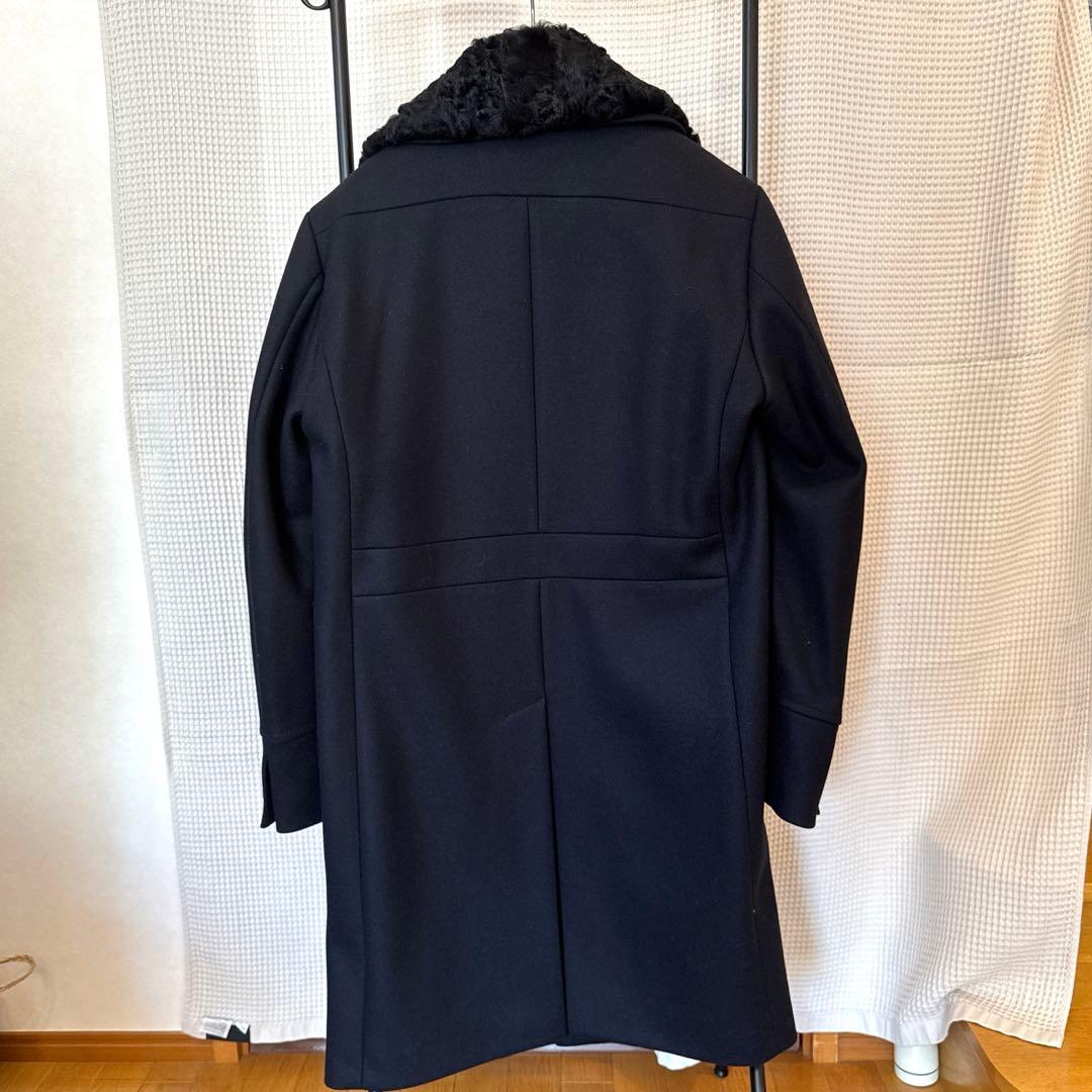 DIESEL BLACK GOLD ネイビー ウールコート - メルカリ
