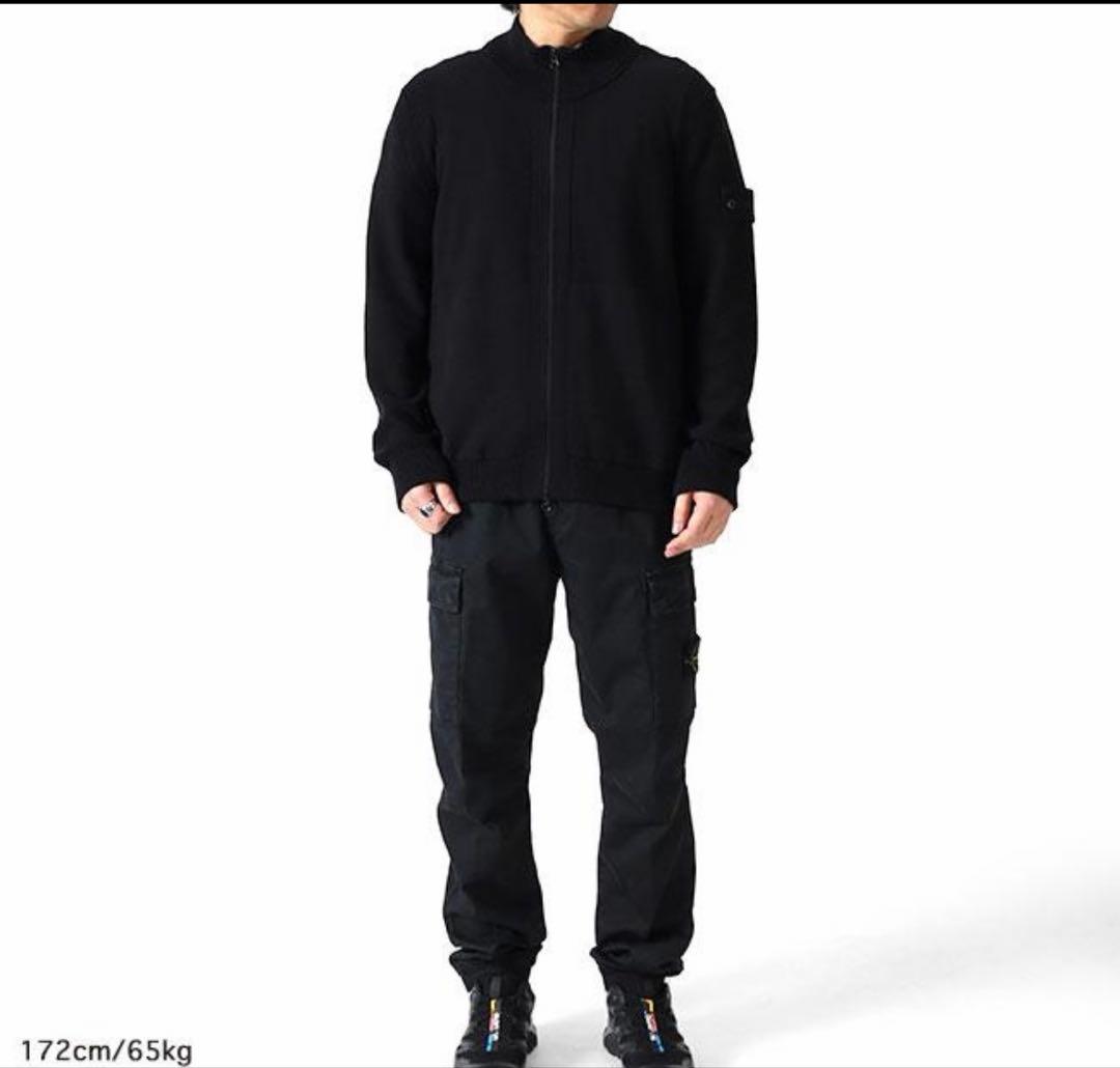 ふ*く様 STONE ISLAND GHOST ドライバーズニット コットンカシ - メルカリ