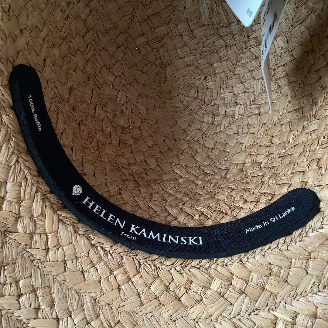 新品☆ヘレンカミンスキーClassic5クラシック5麦わら帽子☆ヌガーUPF50