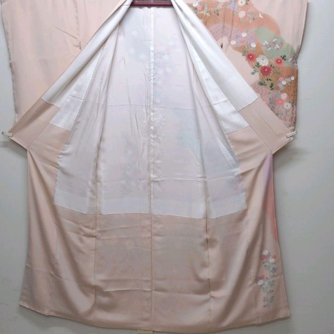 949 半額セール 薄ピンク系 作家もの 友禅訪問着 4点フルセット - メルカリ