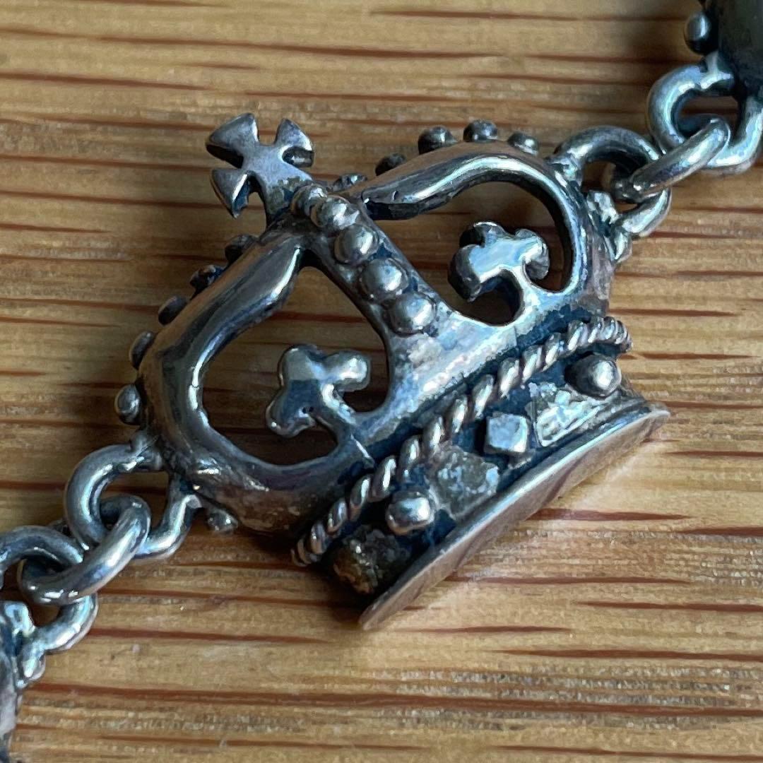 ロイヤルオーダー ORDERクラウン王冠ブレスレットシルバー廃盤