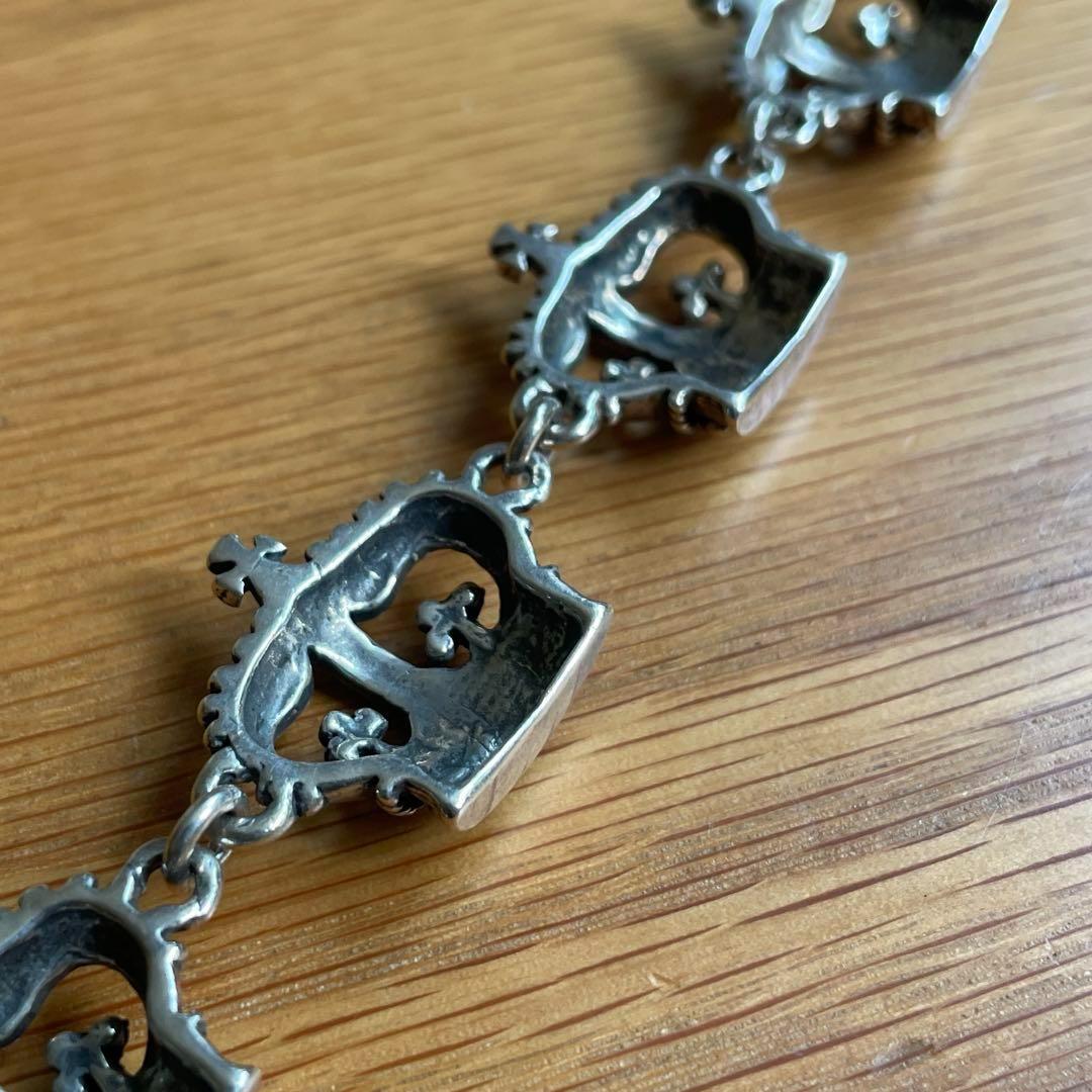 ロイヤルオーダー ORDERクラウン王冠ブレスレットシルバー廃盤