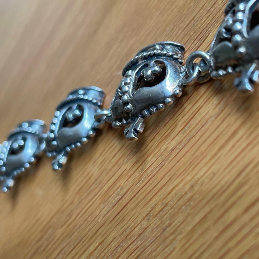 ロイヤルオーダー ORDERクラウン王冠ブレスレットシルバー廃盤