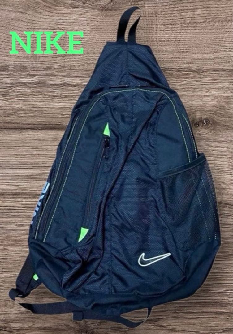 OLD NIKE 90s メッシュ ワンショルダー スリング ボディバッグ - メルカリ