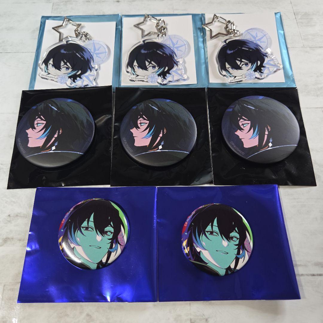 オバレク カイゼ 缶バッジ アクキー8点セット - メルカリ