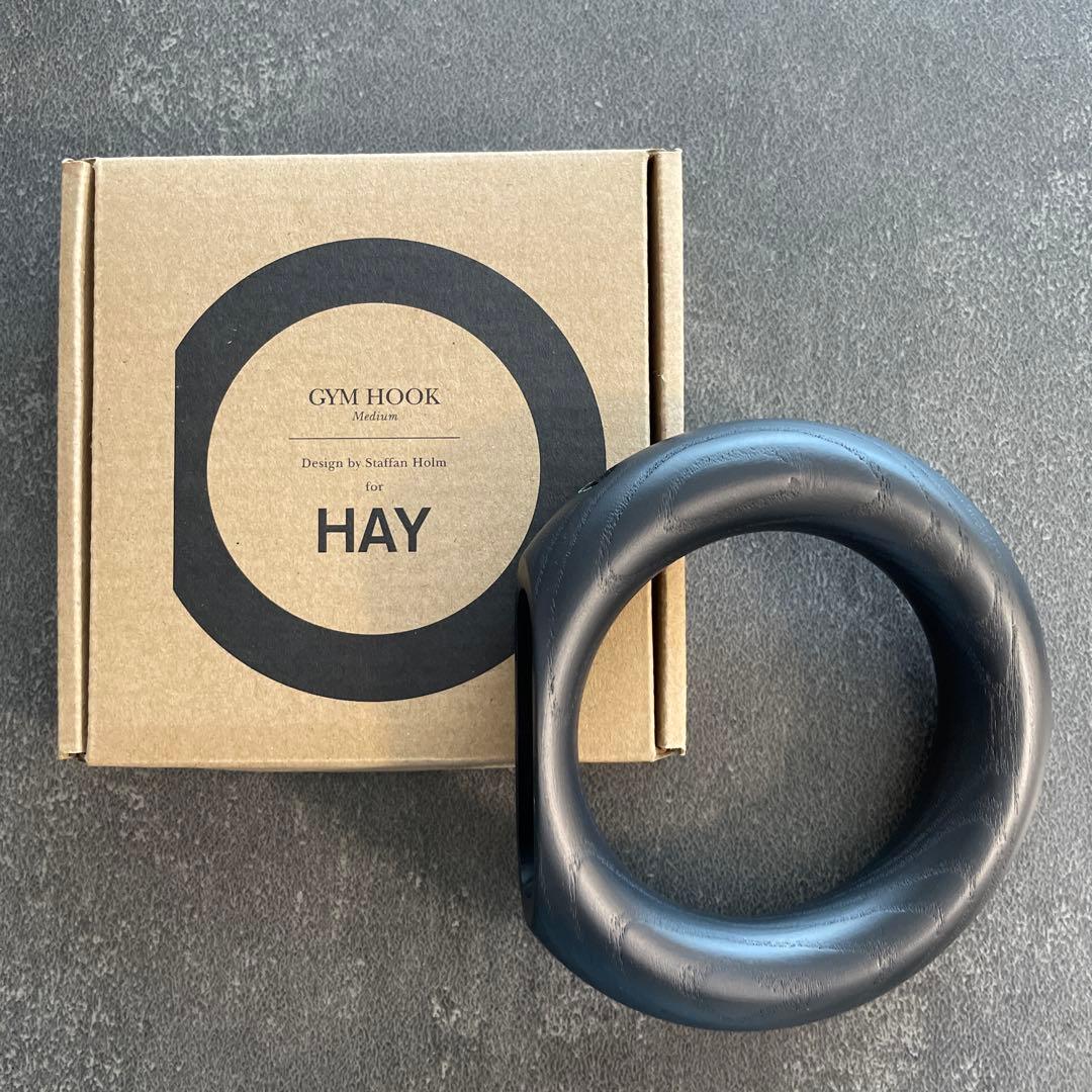 HAY gymhook black ジムフック M ブラック ミディアム - メルカリ