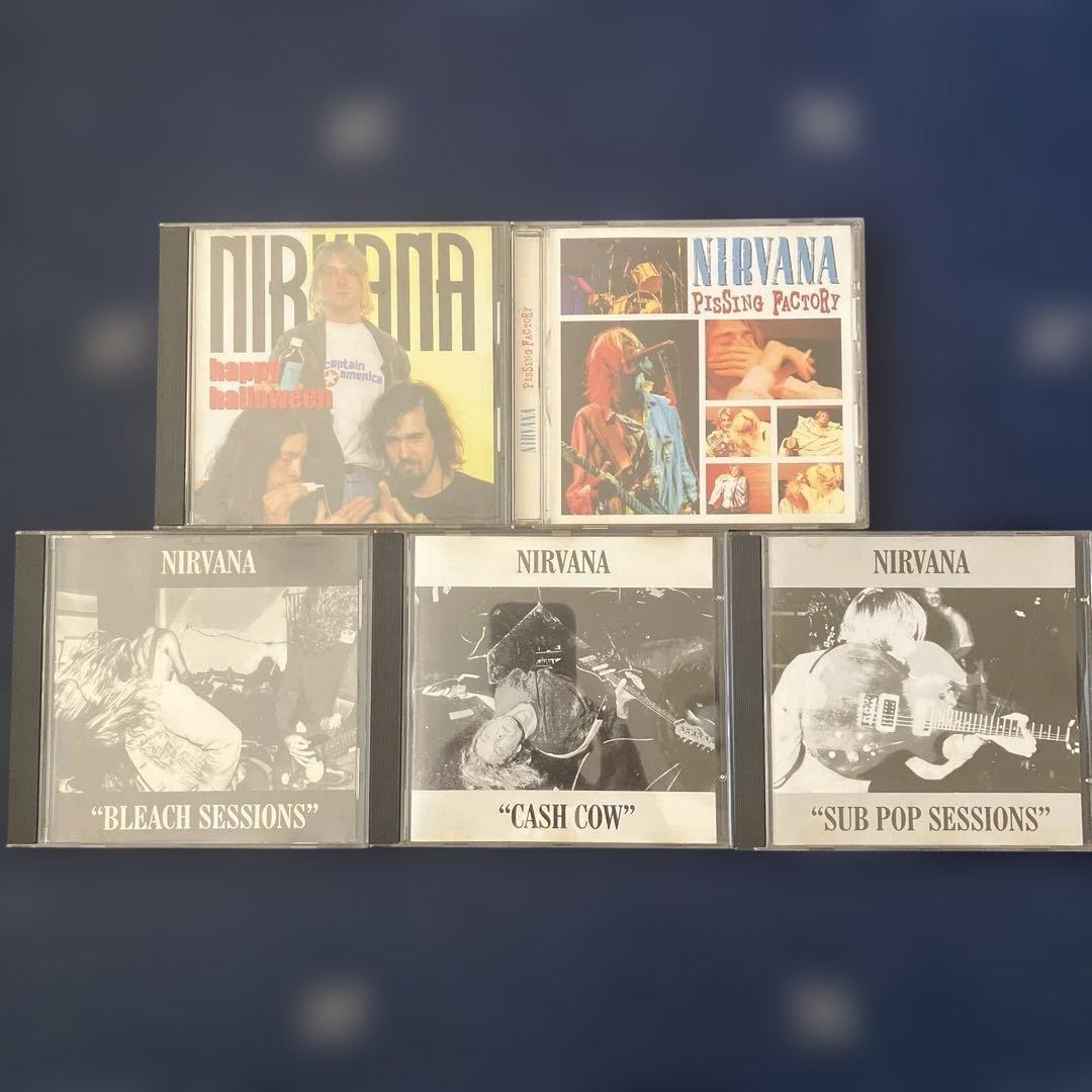 希少)(状態良好) Nirvana レアライブ音源CD5枚セット - メルカリ