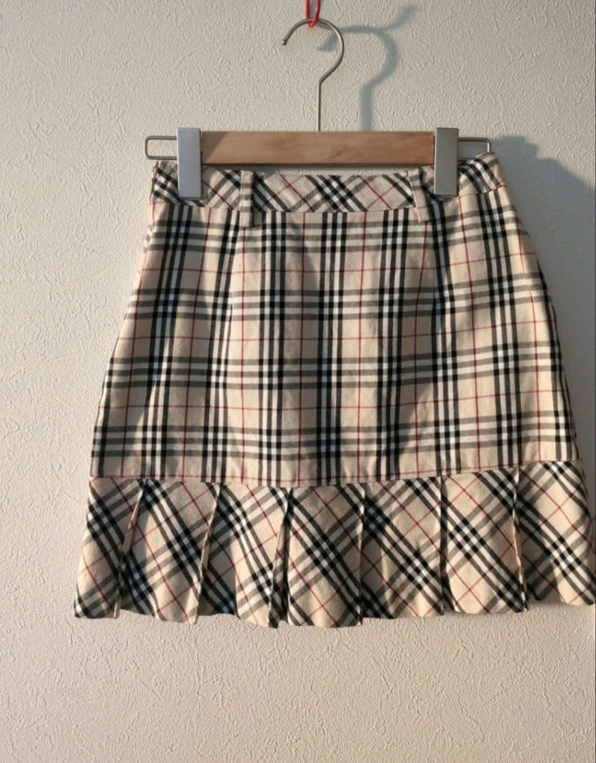 バーバリー キッズ ノバチェック スカート 140cm - メルカリ