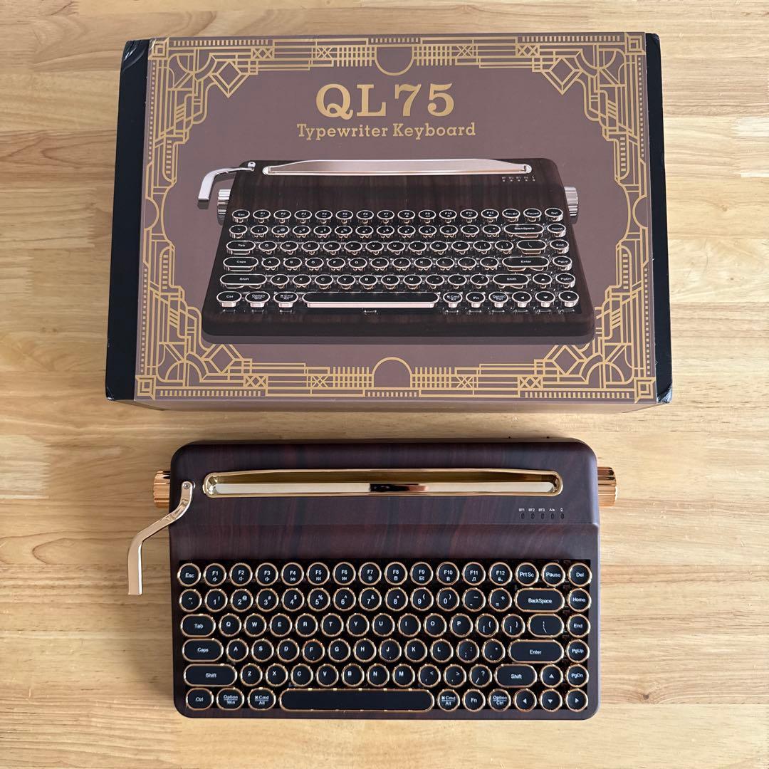 使用20分｜定価¥18,525】YUNZII QL75 メカニカルキーボード - メルカリ