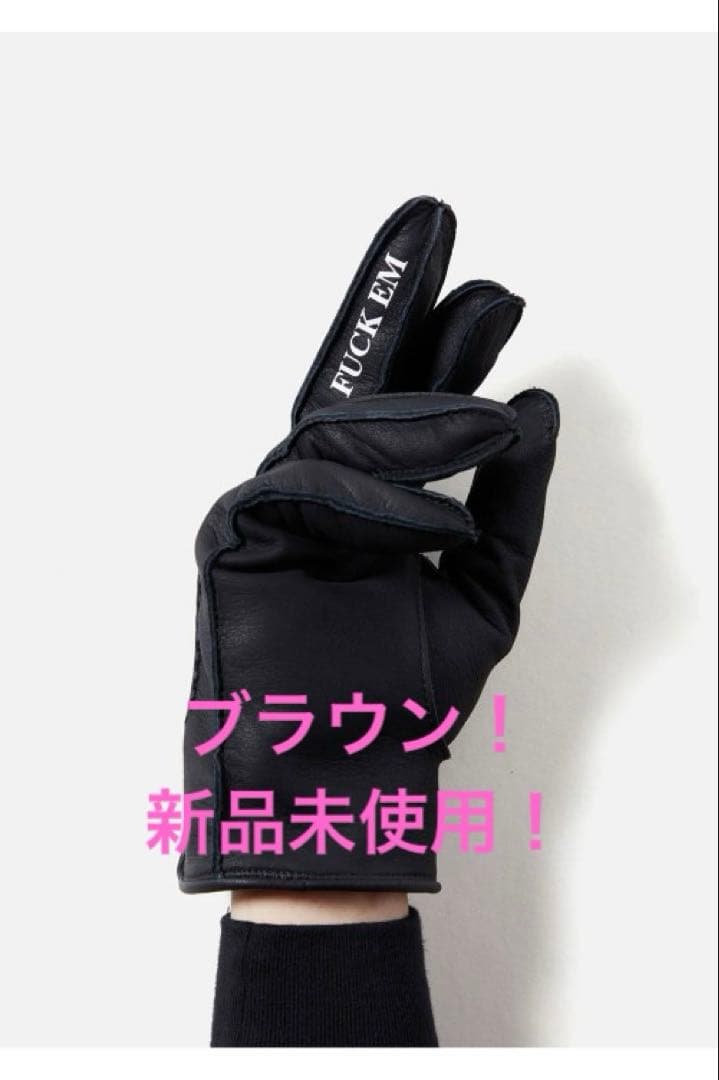 NEIGHBORHOOD レザーグローブ 手袋 Mサイズ 新品未使用 中古・古着通販】NEIGHBORHOOD (ネイバーフッド) レザーグローブ