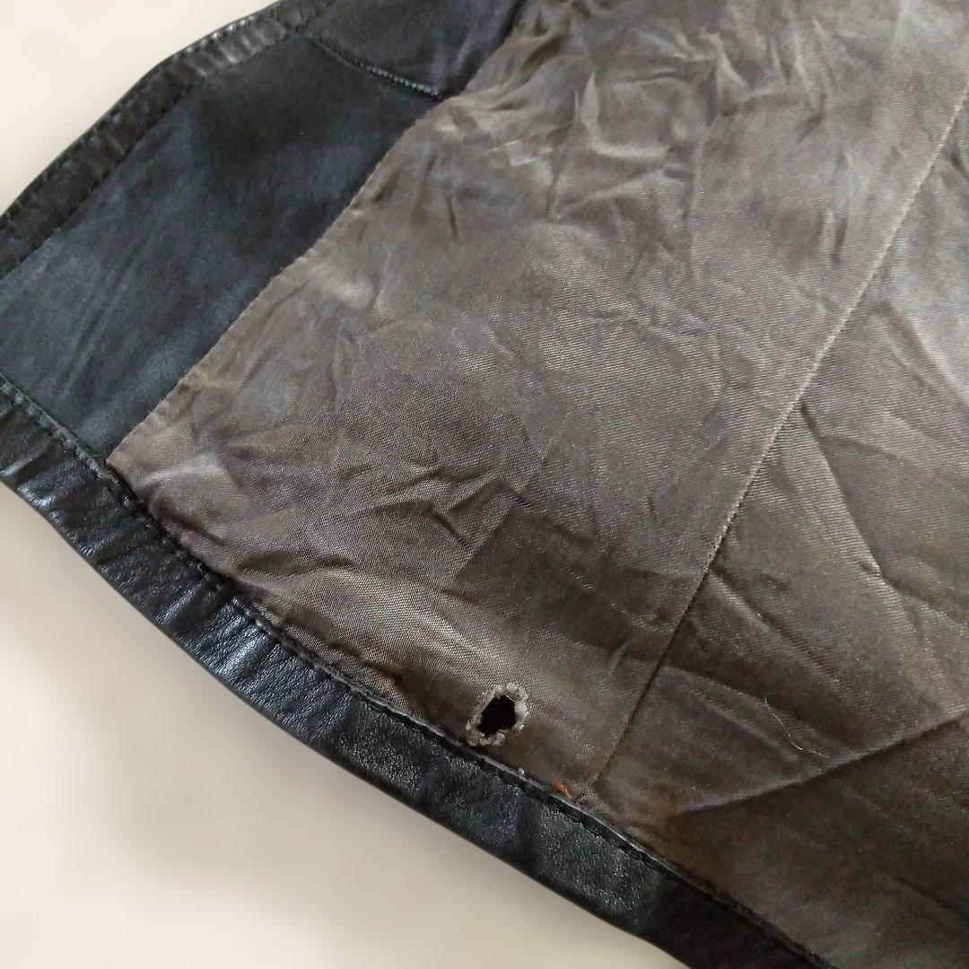 70s Vintage レザーハーフコート レザージャケット カーコート - メルカリ