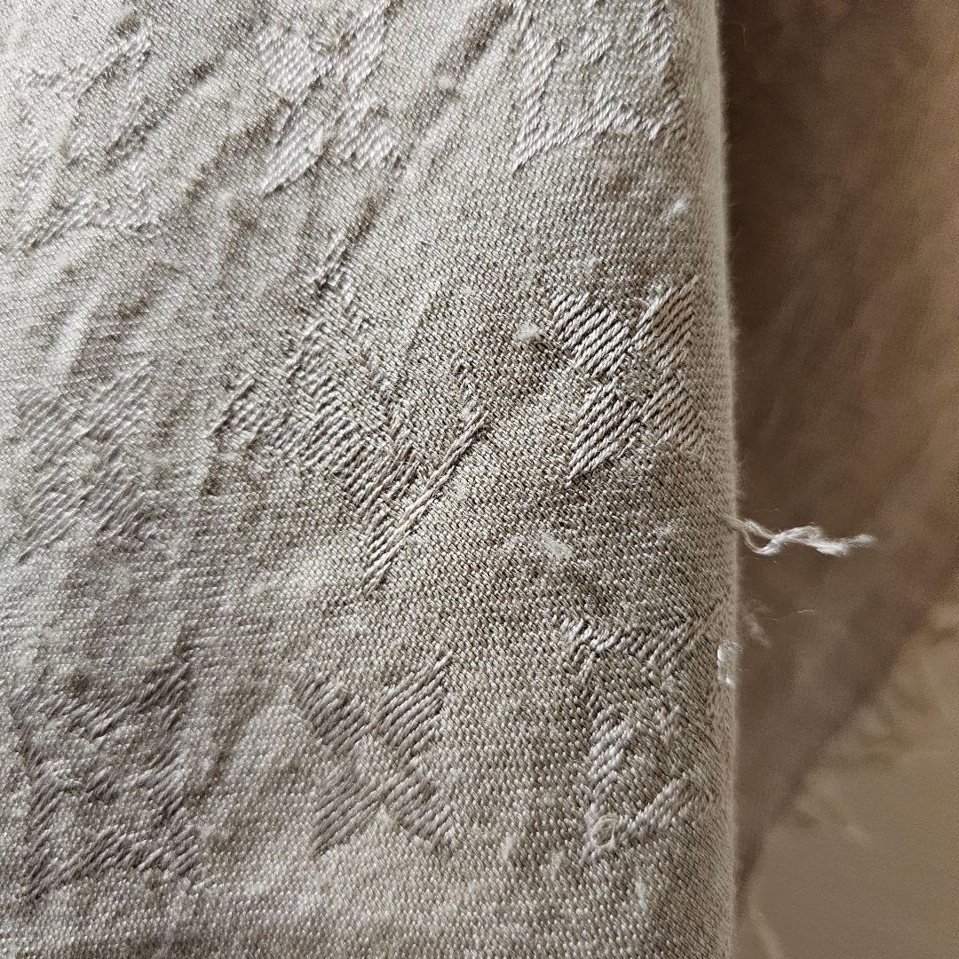 LOUIS VUITTON モノグラム 大判ストール グレージュ　ショール