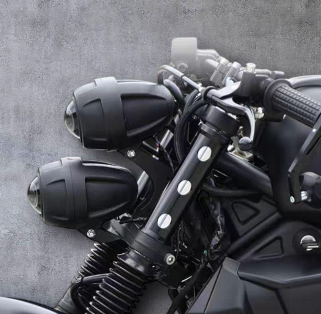 MOTOBOX レブル250 500 ヘッドライト 縦目 LED2灯化 キット - メルカリ