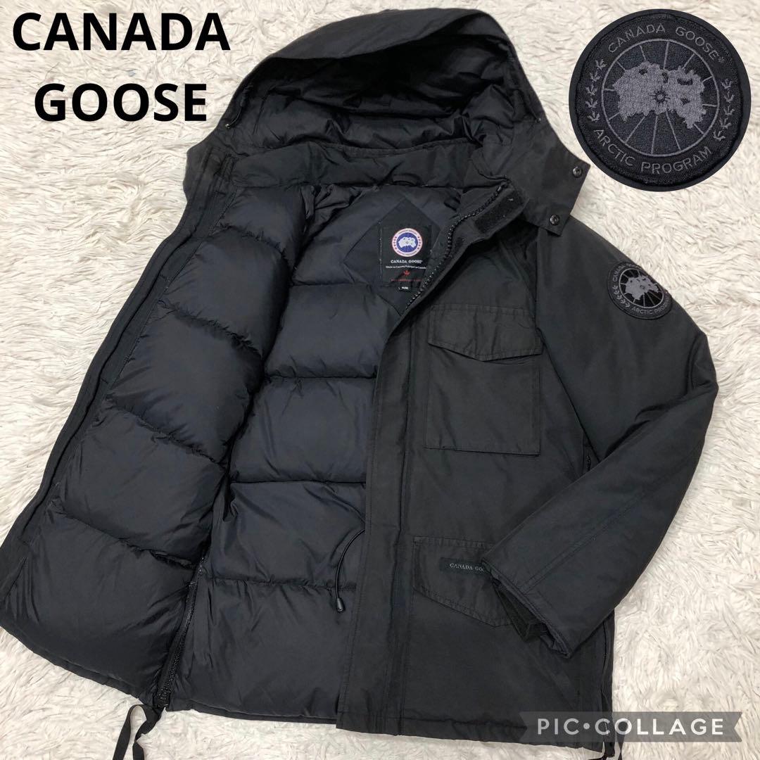 美品✨カナダグース 4076JMB カムループス ブラックレーベル Mサイズ