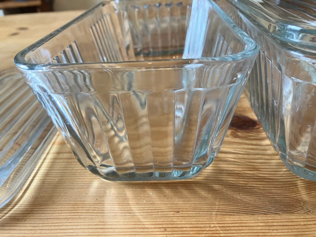 アンカーホッキング 耐熱ガラスストレージコンテナー3個セット - メルカリ