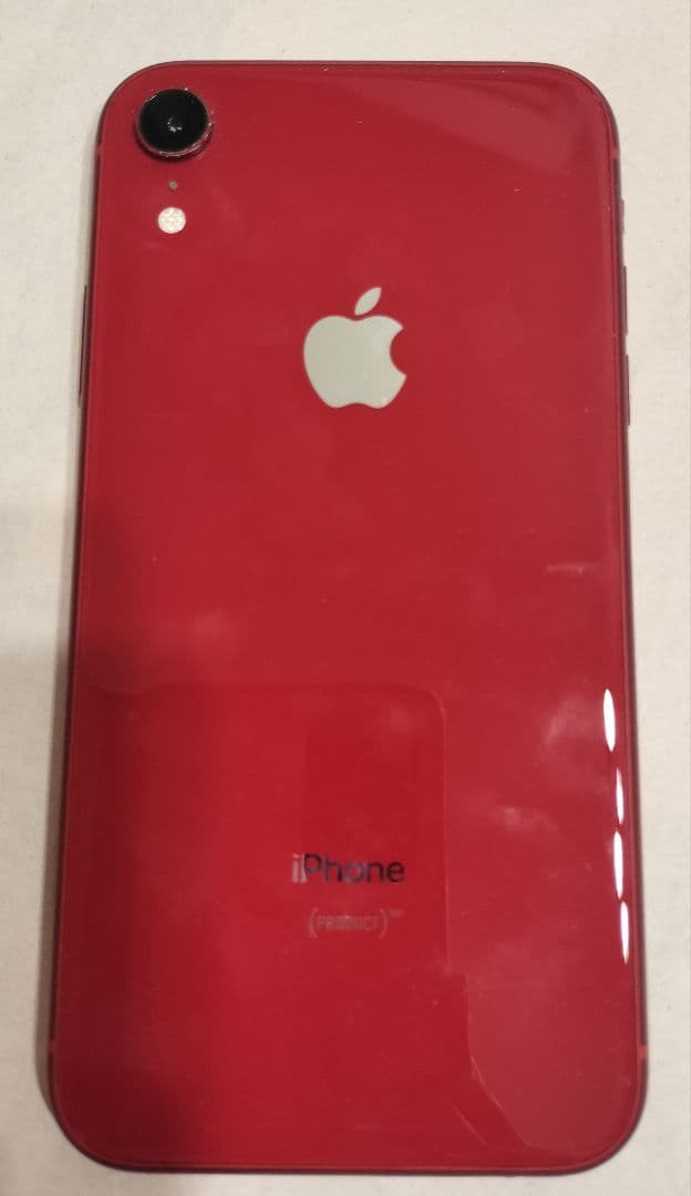 iPhoneXR NT062J/A 赤 64GB SIMロック有り 画面ヒビ割れ - メルカリ