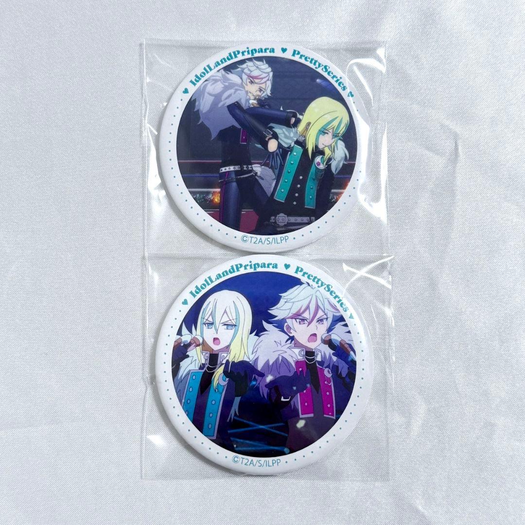 プリパラ 大江戸シンヤ ウシミツ ダークナイトメア 缶バッジ - メルカリ