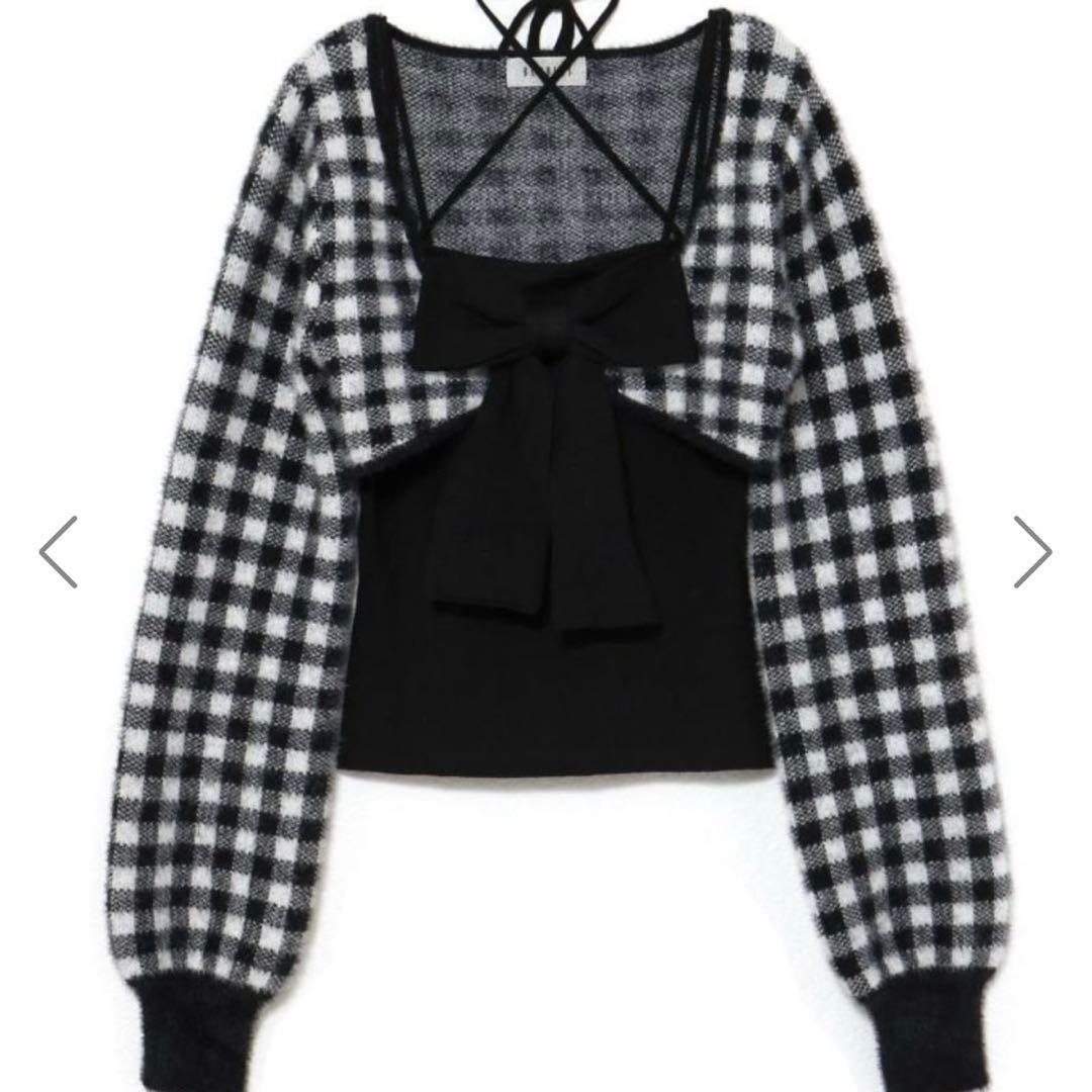 bubbles リボンニットアンサンブル - メルカリ