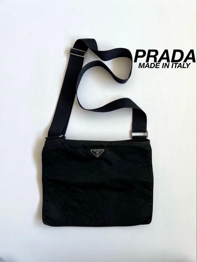 バッグ PRADA NYLON SACOCHE SHOULDER BAG Prada Bolsa De Nylon Reciclado | Preto | FARFETCH BR