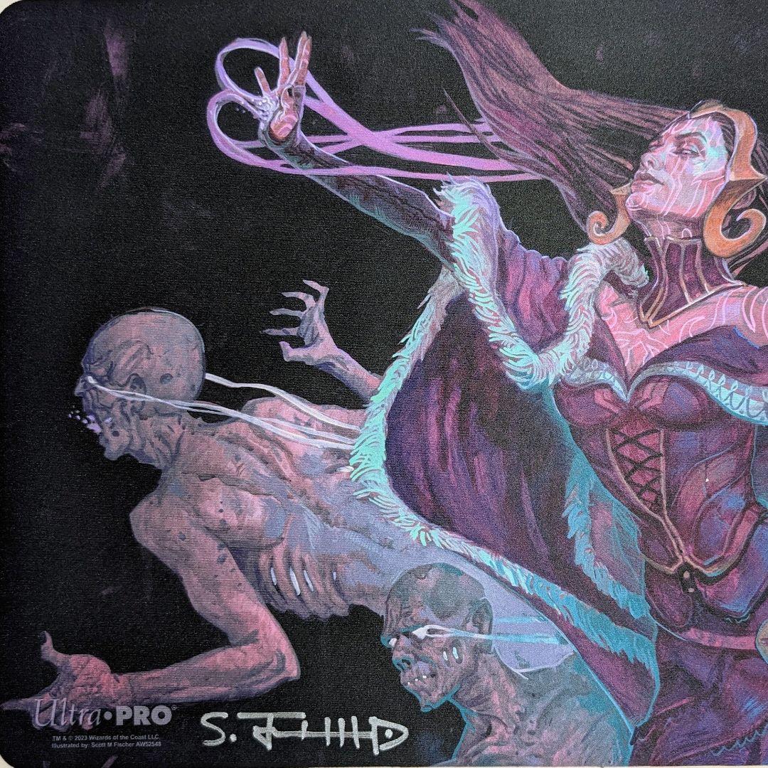 未使用】MTG 最後の望み、リリアナ サインド プレイマット UltraPro