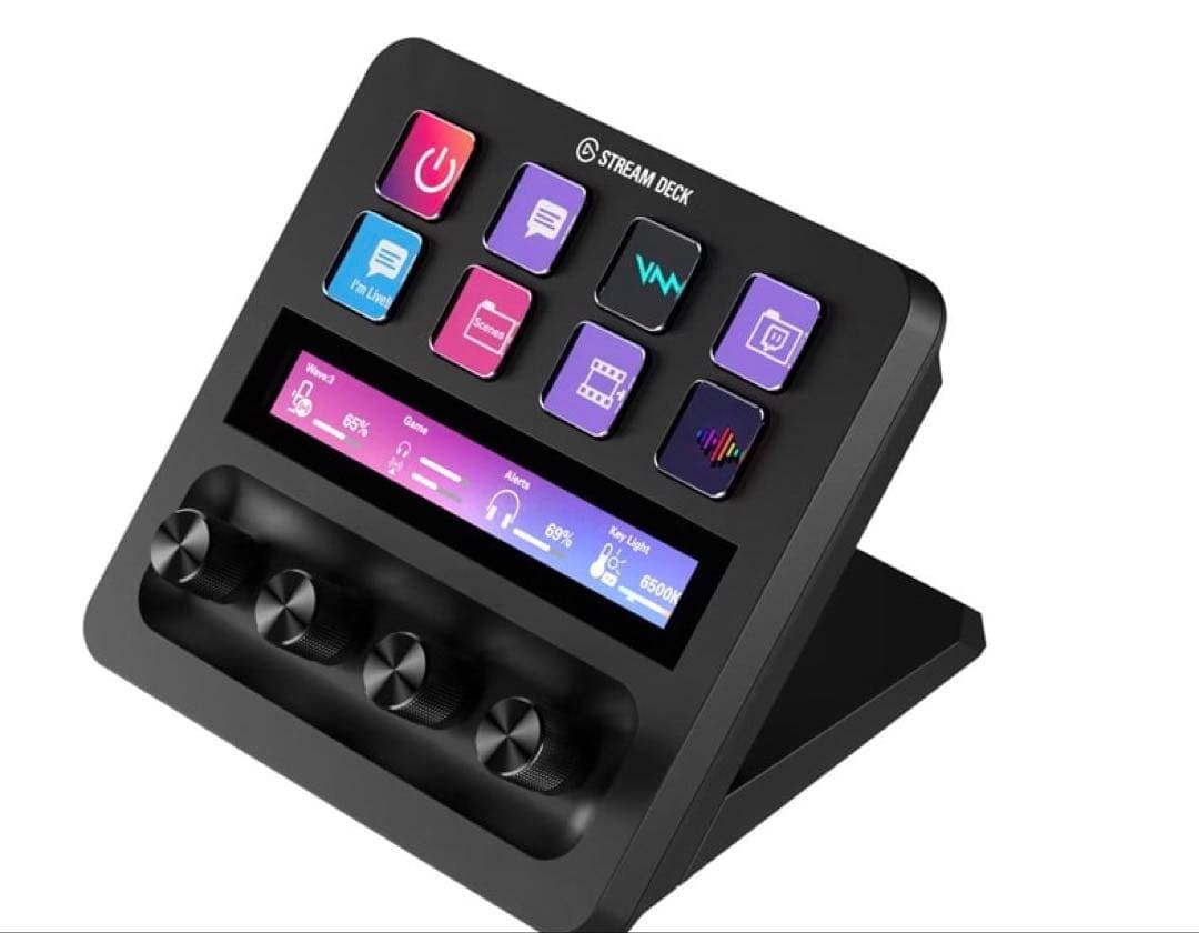 【美品】エルガト ELGATO Stream Deck ＋ 日本語パッケージ Elgato エルガト Stream Deck +(日本語パッケージ) 10GBD9901-JP