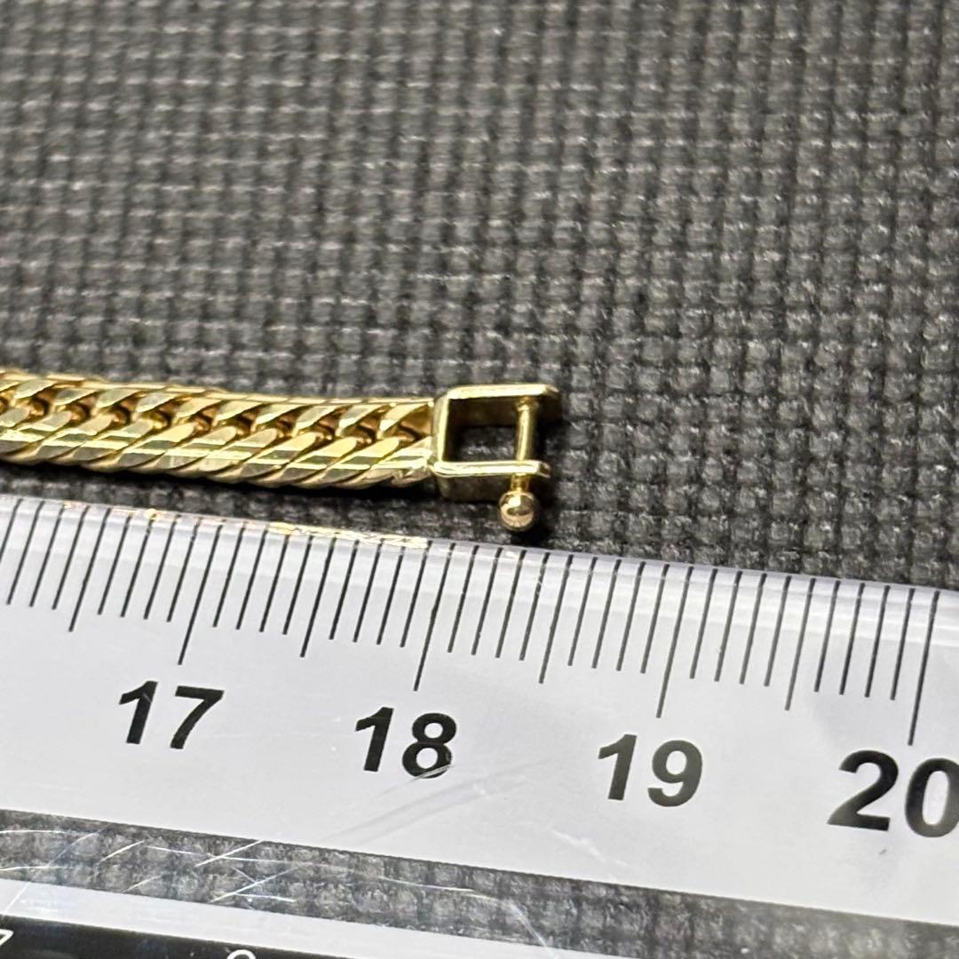 K18 喜平 KIHEI ブレスレット 10.6g 16面トリプル Mカット