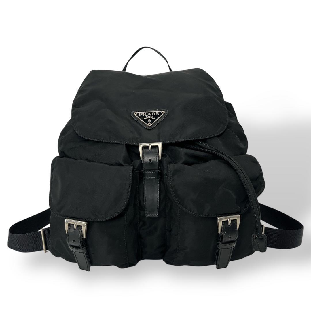 Y2K Archive PRADA Nylon Backpack Black - メルカリ