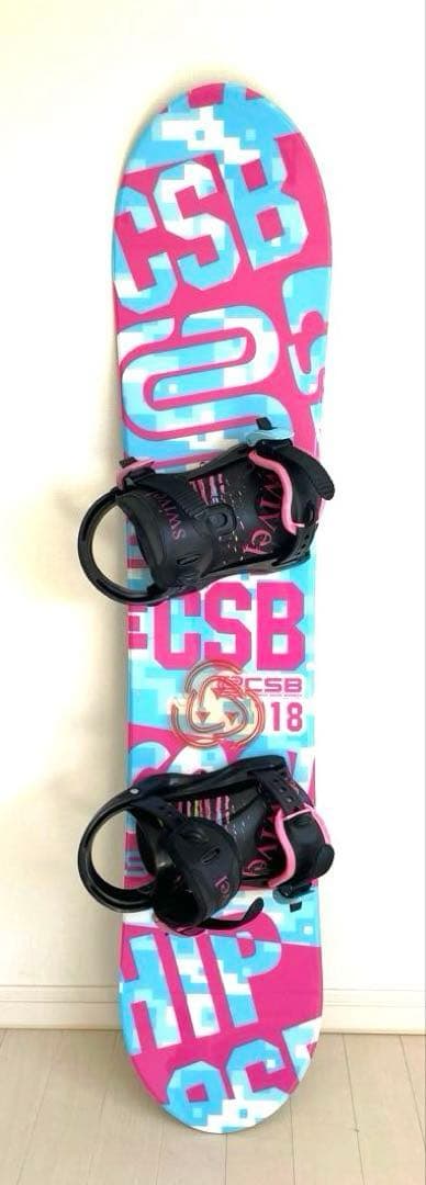 スノーボード ビンディングセット118センチ スプーン ZERO ＆ EQUIP BINDING WHITE 板＋ビンディングセット