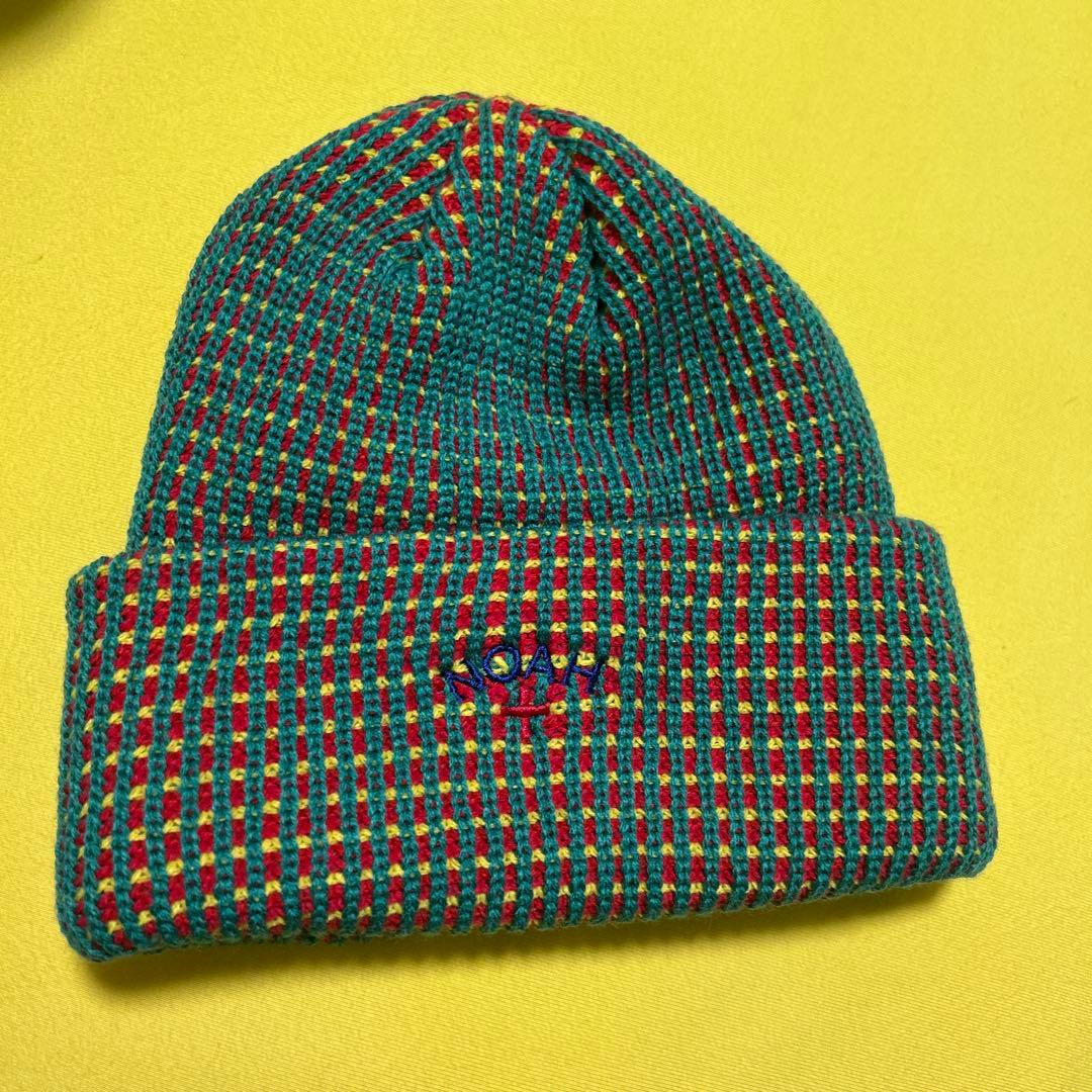 NOAH Tri-Color Beanie 本物 - メルカリ