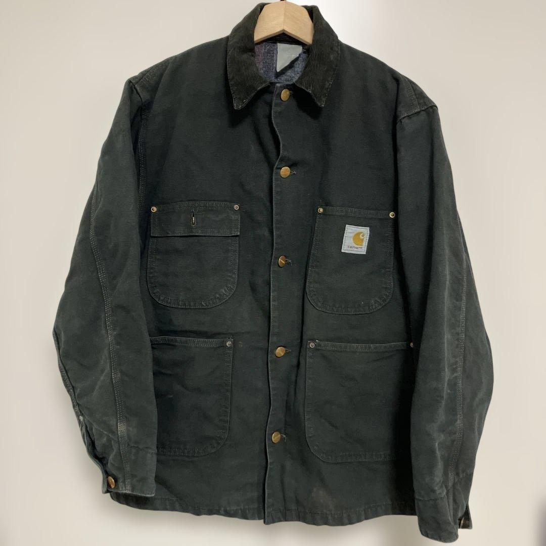 Carhartt チョアコート オーバーダイ ブラック カーハート ワークインプログレス Carhartt WIP オージー チョアコート