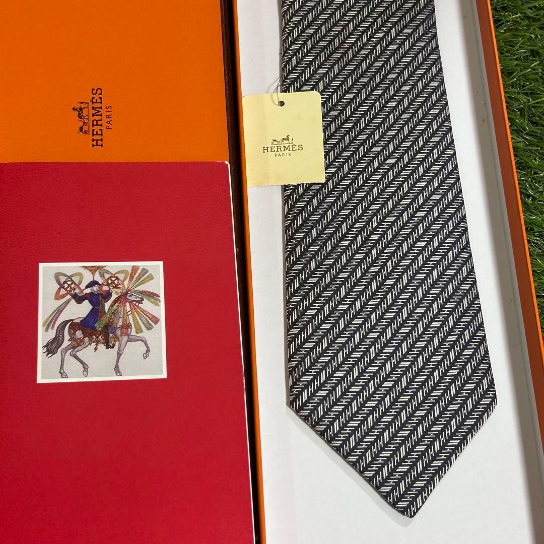 HERMES エルメス ネクタイ 保管品 タグ付き - メルカリ