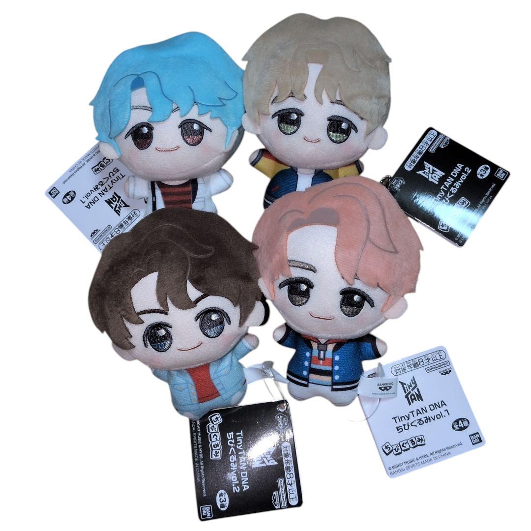 ✨早い者勝ち❤タイニータン✨TinyTAN❤DNA✨ちびぐるみ❤4点セット