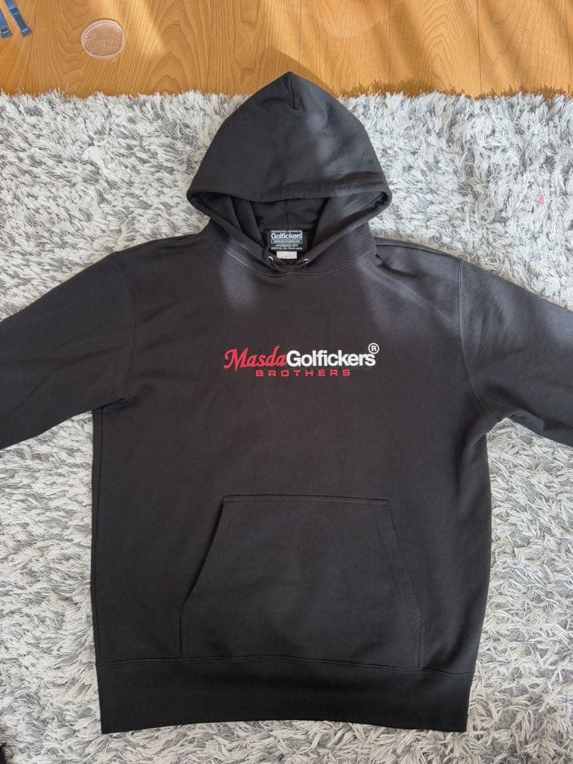 Golfickers x マスダゴルフ パーカー ゴルフィッカーズ 黒 - メルカリ