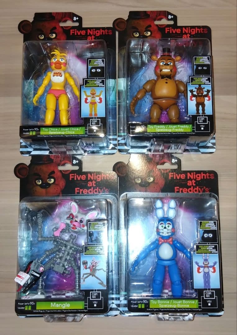 ファイブナイツアットフレディーズ2 アクション フィギュア コンプ