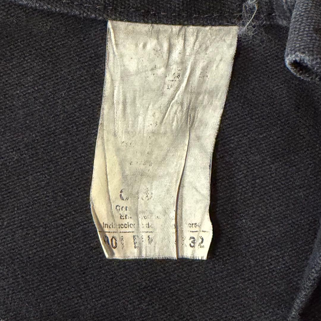 カーハート】オーバーオール 42×32 黒 フェード ダック地 つなぎ