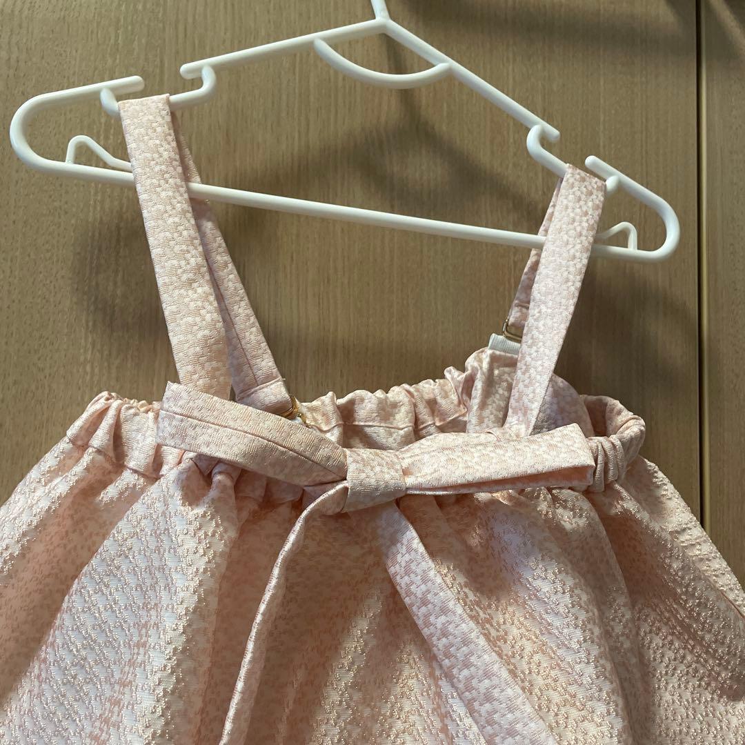 アミカキッズ クチュールワンピース 7M-7Y ピンク - メルカリ