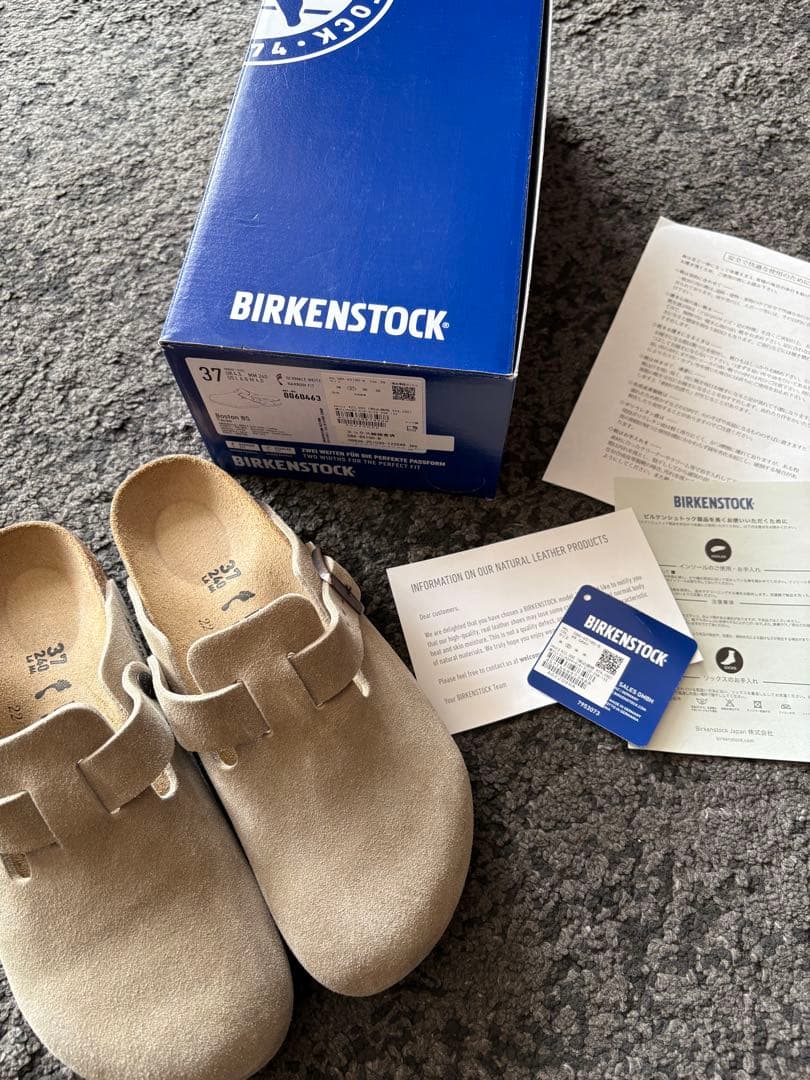 BIRKENSTOCK ボストン トープ 37 - メルカリ