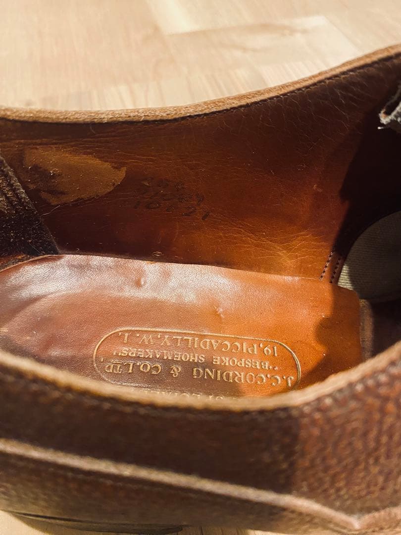 希少品J.C. CORDINGS & CO.,Ltd ビスポーク サイズ10E - メルカリ